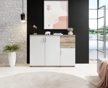 Kommode >Freida< (B/H/T 120 x 82 x 35 cm) in Old-Style - 120x82x35cm (BxHxT)