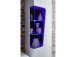 Vitrine >Filmer< in Weiß/Hochglanz aus Metall - 62x205x37cm (BxHxT)