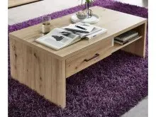 Couchtisch >Filmer< in Schwarz aus Metall -...