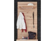 Garderobenpaneel >Greifswald< in Artisan Eiche - 78x148x26 (BxHxT)