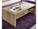 Couchtisch >Filmer< in Artisan Eiche Nachbildung aus Metall - 110x40x65 (BxHxT)