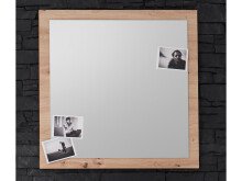 Wandspiegel >Greifswald< in Artisan Eiche - 78x78x2cm (BxHxT)