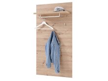 Garderoben-Set >Greifswald< in Weiß aus Kunststoff - 256x198x38cm (BxHxT)