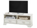 TV-Board >Valeria< in Used White - 130x51x38cm (BxHxT)