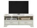 TV-Board >Valeria< in Used White - 130x51x38cm (BxHxT)