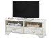 TV-Board >Valeria< in Used White - 130x51x38cm (BxHxT)