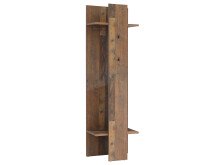 Garderobenpaneel >Celon< in Old Wood Vintage - 60x200,5x34,4cm (BxHxT)