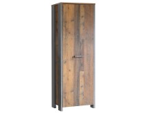 Garderoben-Set >Celon< in Old Wood Vintage - 214x201,5x41,6cm (BxHxT)