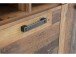 Garderoben-Set >Celon< in Old Wood Vintage - 214x201,5x41,6cm (BxHxT)