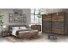 Nachtkonsole >Celon< in Old Wood Vintage - 62x41,5x41,6cm (BxHxT)