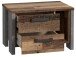 Nachtkonsole >Celon< in Old Wood Vintage - 62x41,5x41,6cm (BxHxT)