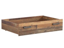 Bett in Schwarz - 60x90,5x204,9cm (BxHxT)