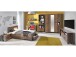 Bett in Schwarz - 60x90,5x204,9cm (BxHxT)