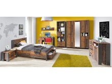 Kommode >Celon< in Old Wood Vintage - 106,7x86,3x41,6cm (BxHxT)