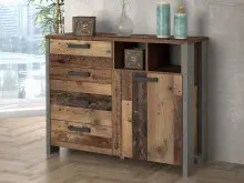Kommode >Celon< in Old Wood Vintage -...