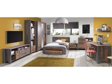 Kommode >Celon< in Old Wood Vintage - 106,7x86,3x41,6cm (BxHxT)