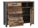 Kommode >Celon< in Old Wood Vintage - 106,7x86,3x41,6cm (BxHxT)