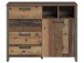 Kommode >Celon< in Old Wood Vintage - 106,7x86,3x41,6cm (BxHxT)
