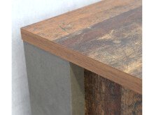 Schreibtisch >Celon< in Old Wood Vintage - 126,5x73,5x60cm (BxHxT)