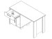 Schreibtisch >Celon< in Old Wood Vintage - 126,5x73,5x60cm (BxHxT)