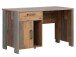 Schreibtisch >Celon< in Old Wood Vintage - 126,5x73,5x60cm (BxHxT)