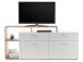 TV-Board >Natalie< in Weiß - 210x105x40cm (BxHxT)
