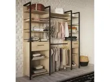 Kleiderschrank >Roseville< in Kronberg Eiche...