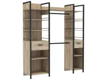 Kleiderschrank >Roseville< in Kronberg Eiche...