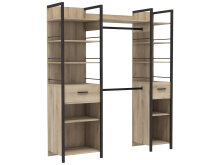 Kleiderschrank >Roseville< in Kronberg Eiche...