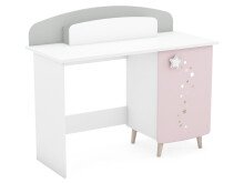 Kinderschreibtisch >Savannah< in Weiß aus MDF...