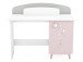 Kinderschreibtisch >Savannah< in Weiß aus MDF - 113,2x94,5x50cm (BxHxT)