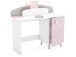 Kinderschreibtisch >Savannah< in Weiß aus MDF - 113,2x94,5x50cm (BxHxT)