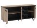 Sideboard >Waco< in Sonoma-Eiche aus Kunststoff - 160.7x73.3x43.9cm (BxHxT)
