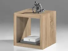 Raumteiler >Portia< in Sonoma-Eiche - 41x41x38cm...