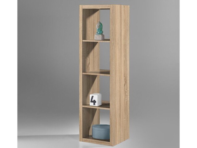 Raumteiler >Portia< in Sonoma-Eiche - 41x147x38cm (BxHxT)