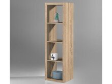 Raumteiler >Portia< in Sonoma-Eiche - 41x147x38cm...