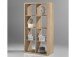 Raumteiler >PortiaI< in Sonoma-Eiche - 77x147x38cm (BxHxT)