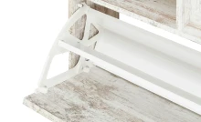 Garderoben-Set >Selene< in Eiche-Antik - 100x190x25cm (BxHxT)