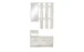 Garderoben-Set >Selene< in Eiche-Antik - 100x190x25cm (BxHxT)