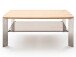Couchtisch >Neath< in Asteiche aus Metall - 120x41x70cm (BxHxT)