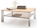 Couchtisch >Neath< in Asteiche aus Metall - 120x41x70cm (BxHxT)