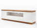 TV-Board >Charleston I< in Asteiche aus Massivholz - 202x54x40cm (BxHxT)