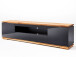 TV-Board >Charleston I< in Asteiche aus Massivholz - 202x54x40cm (BxHxT)