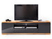 TV-Board >Charleston< in Asteiche aus Massivholz - 202x54x40cm (BxHxT)