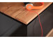 TV-Board >Charleston< in Asteiche aus Massivholz - 202x54x40cm (BxHxT)
