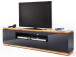 TV-Board >Charleston< in Asteiche aus Massivholz - 202x54x40cm (BxHxT)