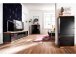TV-Board >Charleston< in Asteiche aus Massivholz - 202x54x40cm (BxHxT)