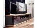 TV-Board >Charleston< in Asteiche aus Massivholz - 202x54x40cm (BxHxT)