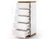 Schubkastenkommode >Charleston< in Asteiche aus Massivholz - 51x115x40cm (BxHxT)
