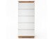 Schubkastenkommode >Charleston< in Asteiche aus Massivholz - 51x115x40cm (BxHxT)